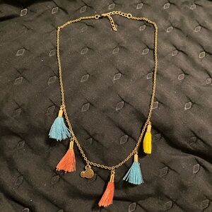 Colorful Tassel Necklace